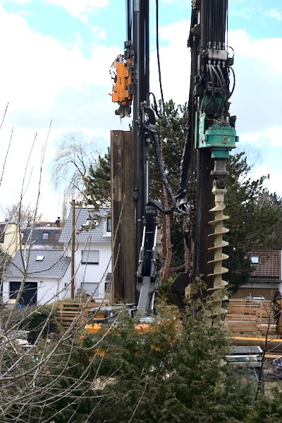 Baustelle, ganz nah