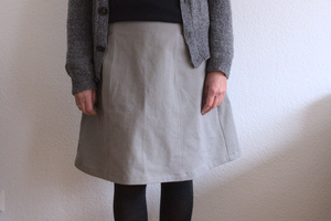 Reed-Skirt von Grainline Studio