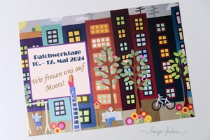 Ankündigung Patchworktage Moers 2024