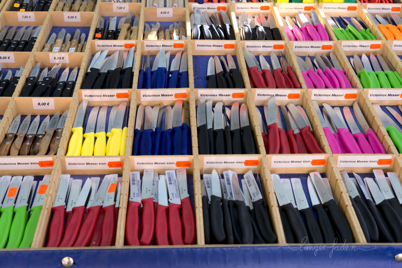 bunte kuechenmesser