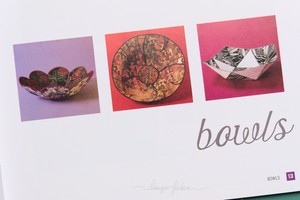 textile Schalen aus dem Buch Favorite Fabric Bowls von Linda Johansen