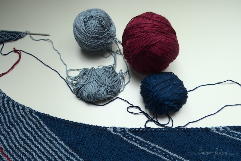 Wolle zum weiterstricken