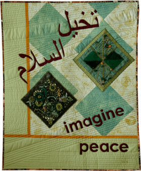 Quilt Imagine Peace von Gabriele Bach
